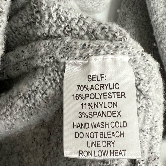 Heather Gray Fashion Nova Sweater Dress Size Small - Picture 3 of 3